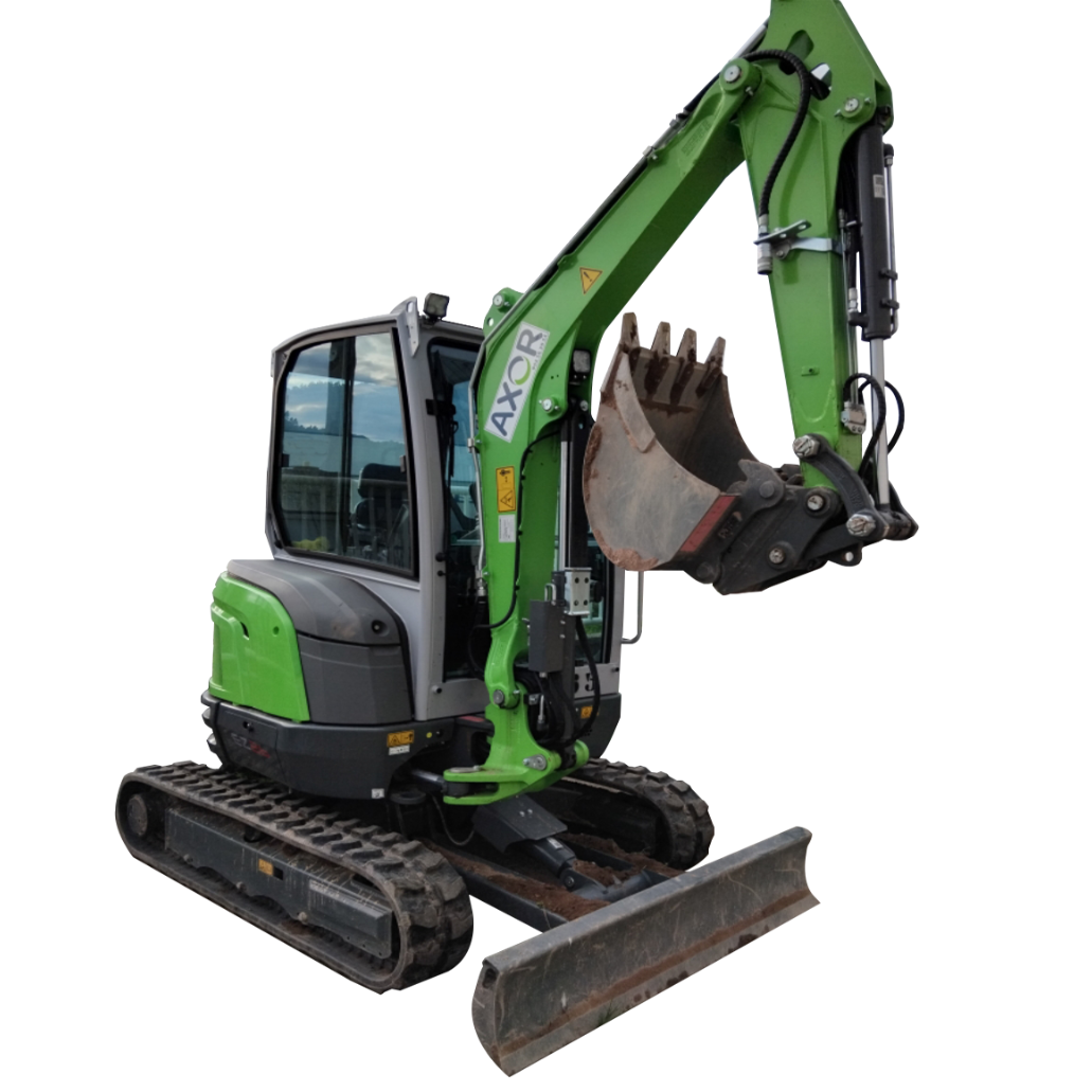 Miniexcavadora 3.000 kg