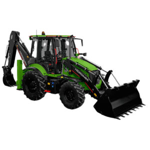 Retrocargadora mixta